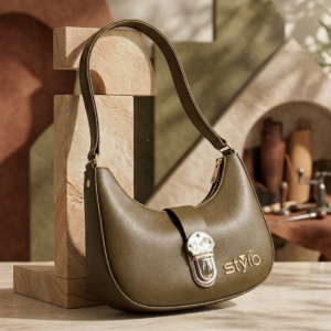 Olive Green Shoulder Bag for Women | Stylish Everyday Handbag